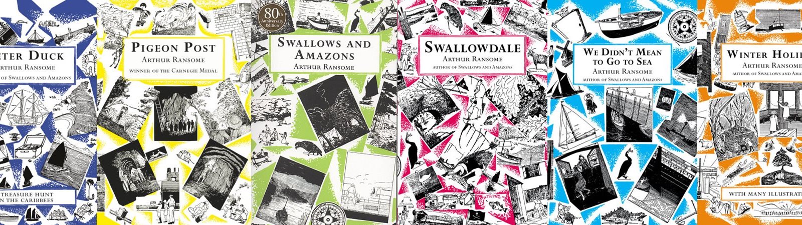Discover the Swallows and Amazons books…