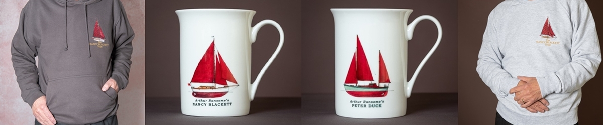 New for Christmas: The Nancy Blackett Limited Edition Bone China Mugs, College Hoodie and Classic Raglan Sweatshirt
