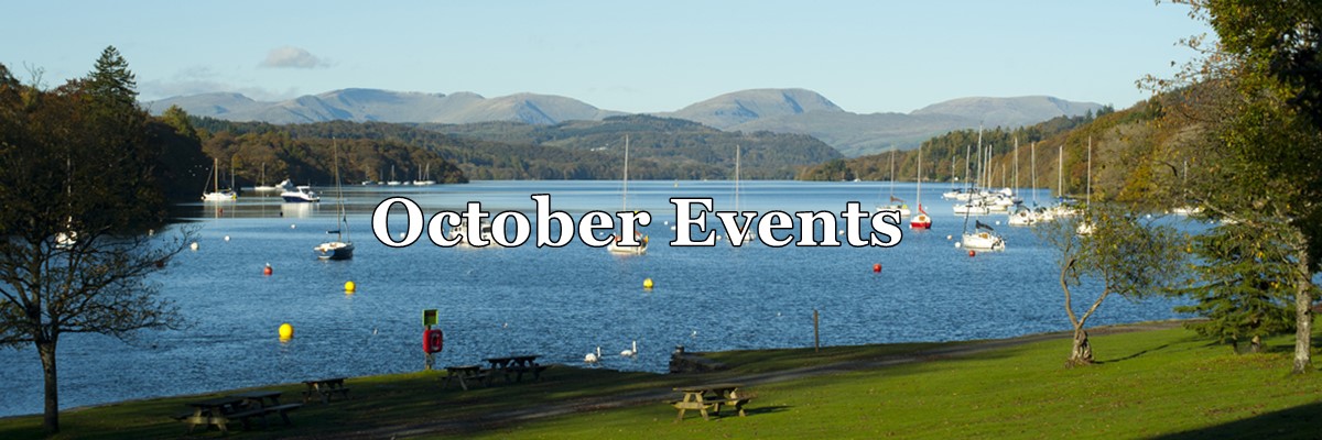 Swallows and Amazons events and activities for October