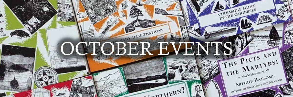 Swallows and Amazons events and activities for October