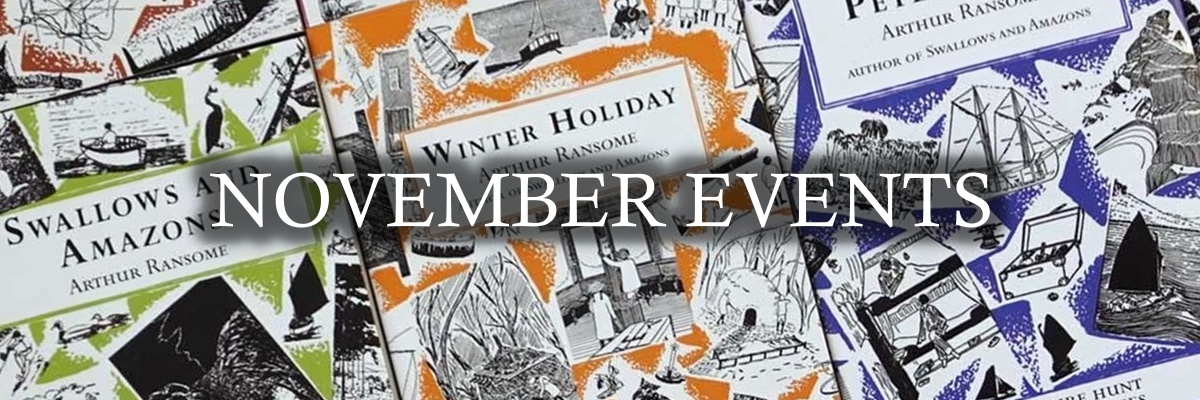 Swallows and Amazons events and activities for November